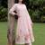Women Floral Embroidered Empire Thread Work  Cotton Kurta with Trousers