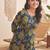 Women Floral Printed Regular Pure Cotton Kurta with Trousers