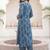 Women Ethnic Motifs Printed Regular Sequinned  Cotton Kurta with Salwar & With Dupatta