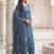 Women Ethnic Motifs Printed Regular Sequinned  Cotton Kurta with Salwar & With Dupatta
