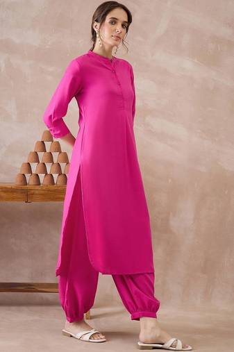 Women Cotton Kurta with Patiala