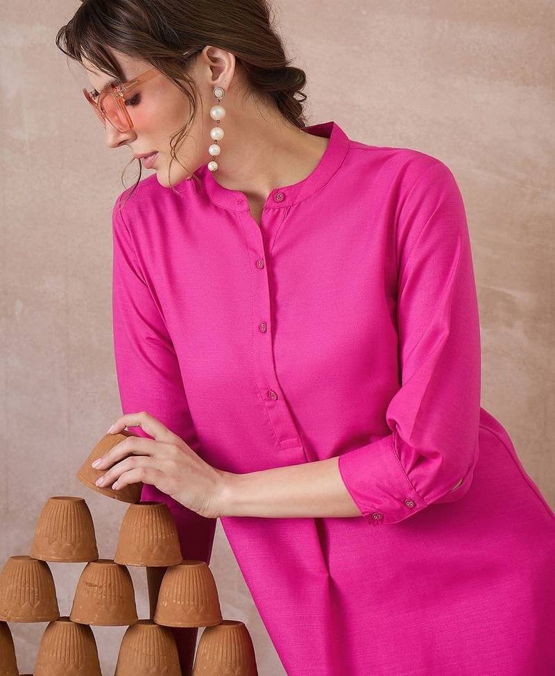 Women Regular  Cotton Kurta with Patiala