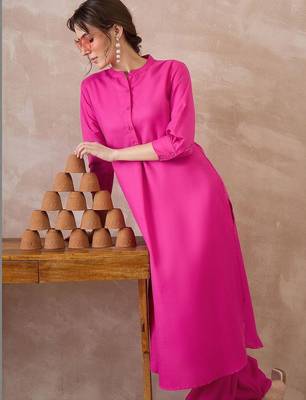 Women Regular  Cotton Kurta with Patiala 4