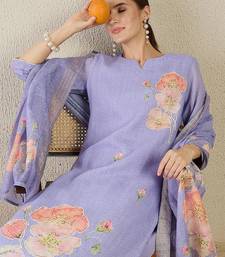 Women Floral Printed Kurta with Trousers & Dupatta