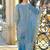 Ethnic Motifs Embroidered Sequinned Straight Kurta With Trousers & Dupatta