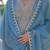 Ethnic Motifs Embroidered Sequinned Straight Kurta With Trousers & Dupatta