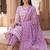 Women Ethnic Motifs Printed Regular  Cotton Kurta with Trousers & With Dupatta