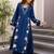 Women Floral Printed A-Line Kurta with Palazzos