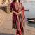 Women Ethnic Motifs Printed Regular  Cotton Kurta with Trousers & With Dupatta