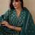 Women Floral Printed Empire  Cotton Kurta with Trousers & With Dupatta