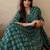 Women Floral Printed Empire  Cotton Kurta with Trousers & With Dupatta