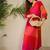 Adults-Women Colourblocked A-Line Kurta with Trousers