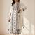 Ethnic Motifs Embroidered Regular Thread Work Kurta With Trousers & Dupatta