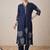 Women Floral Embroidered Regular Thread Work  Cotton Kurta with Trousers