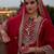 Ethnic Motifs Embroidered Panelled Kurta With Trousers & Dupatta