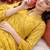 Women Floral Printed Angrakha  Cotton Kurta with Trousers & With Dupatta