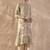 Ethnic Motifs Printed Notch Neck Sequinned Straight Kurta With Trousers