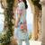 Women Floral Printed Regular Thread Work Linen Kurta with Trousers & With Dupatta