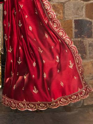 Ethnic Motifs Embroidered Round Neck Thread Work Kurta with Trousers & Dupatta 4
