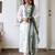 Women Floral Embroidered Empire Thread Work Pure Cotton Kurta with Trousers & With Dupatta