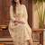 Women Floral Embroidered Empire Thread Work Kurta with Trousers & With Dupatta