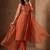Women Ethnic Motifs Embroidered Regular Kurta with Trousers & With Dupatta