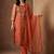 Women Ethnic Motifs Embroidered Regular Kurta with Trousers & With Dupatta