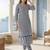 Women Printed Regular  Cotton Kurta with Trousers