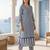 Women Printed Regular  Cotton Kurta with Trousers