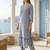 Women Printed Regular  Cotton Kurta with Trousers