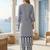 Women Printed Regular  Cotton Kurta with Trousers