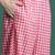 Checked Thread Work  Cotton Kurta with Trousers
