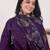 Floral Printed A-Line  Cotton Kurta With Trousers & Dupatta