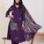 Floral Printed A-Line  Cotton Kurta With Trousers & Dupatta