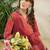 Women Printed Regular  Cotton Kurta with Trousers