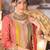 Ethnic Motifs Embroidered Panelled Sequinned A-Line Kurta With Palazzos & Dupatta