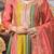 Ethnic Motifs Embroidered Panelled Sequinned A-Line Kurta With Palazzos & Dupatta