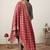 Plus Size Embroidered Regular Kurta with Trousers & With Dupatta