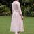 Women Floral Printed Pleated Thread Work Pure Cotton Kurta with Trousers