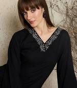 Women Ethnic Motifs Embroidered Regular Sequinned Kurta with Trousers