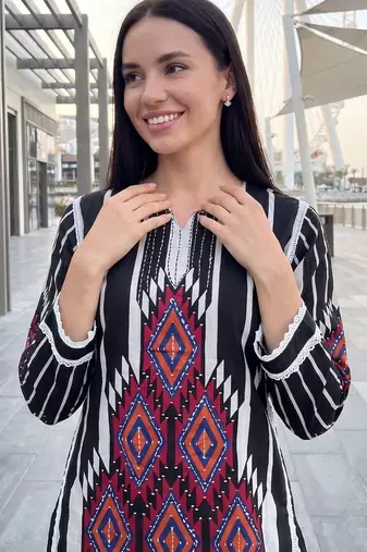 Women Printed Regular  Cotton Kurta with Palazzos