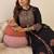 Ethnic Motifs Printed Mandarin Collar A Line  Cotton Kurta With Trousers