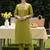 Women Ethnic Motifs Embroidered Regular Thread Work Cotton Kurta Trousers
