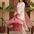 Women Ethnic Motifs Embroidered Regular Gotta Patti Kurta with Trousers & With Dupatta