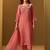 Women Floral Embroidered Regular Thread Work Kurta with Trousers & With Dupatta