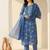 Women Floral Printed Regular Mirror Work Kurta with Trousers & With Dupatta