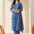 Women Floral Printed Regular Mirror Work Kurta with Trousers & With Dupatta