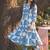 Women Printed Regular  Cotton Kurta with Trousers