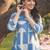 Women Printed Regular  Cotton Kurta with Trousers