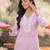 Women Embroidered Regular Chikankari  Cotton Kurta with Trousers & With Dupatta